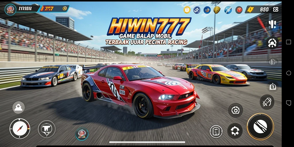 Gameplay balap mendebarkan dari HIWIN777 yang penuh aksi.