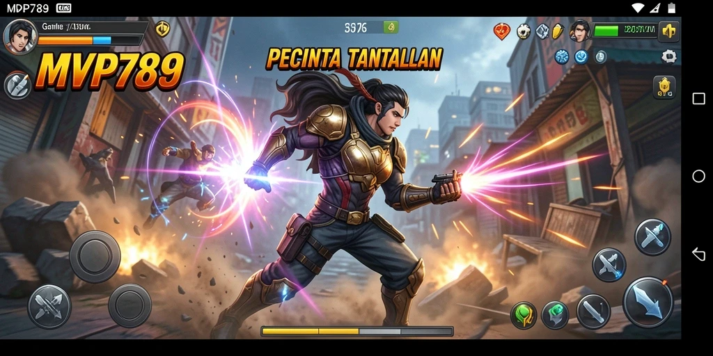Tampilan aksi mendebarkan dalam game MVP789 dengan gameplay yang intens.