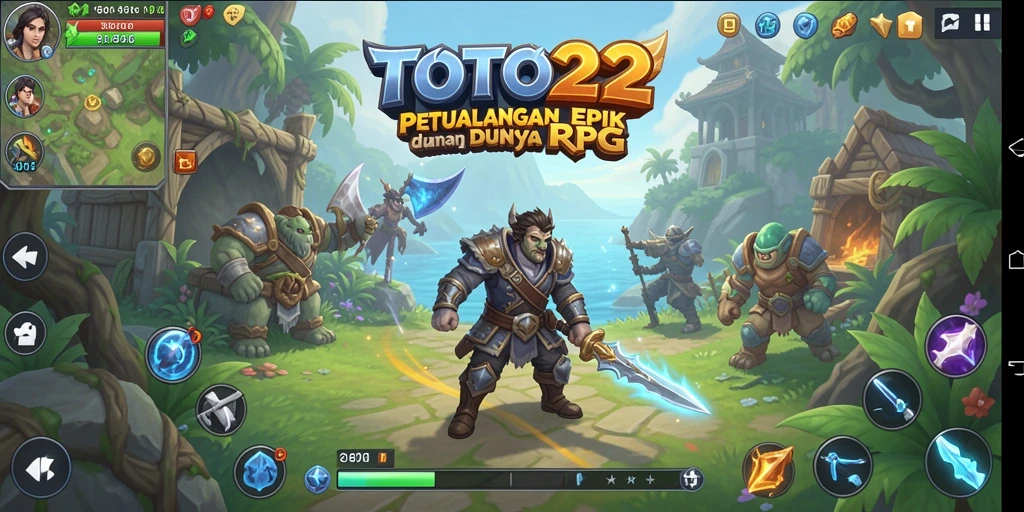Tampilan menarik dari gameplay RPG TOTO22 dengan petualangan yang mendebarkan.
