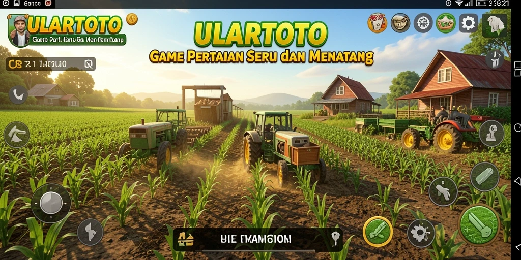 Tangkap momen seru bertani di ULARTOTO.