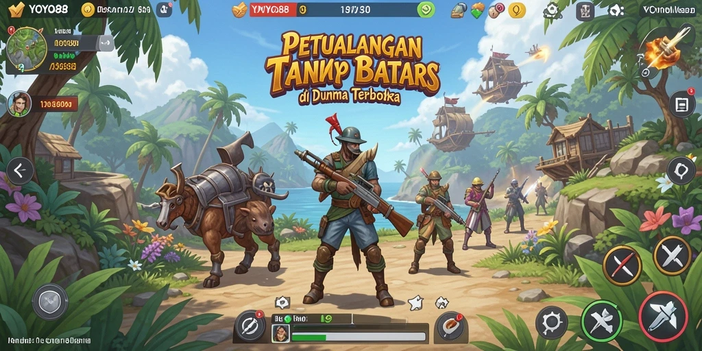 Menampilkan gameplay Open World dengan kebebasan penuh.